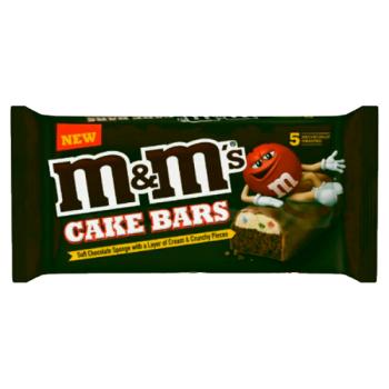 Mcvities M&amp;ms Cake Bars 5pk