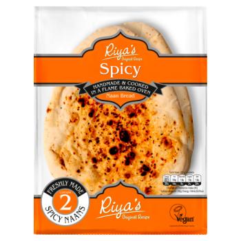 Riya's Original Recipe 2 Spicy Naan Bread