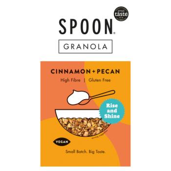 Spoon Cinnamon + Pecan Granola 400g