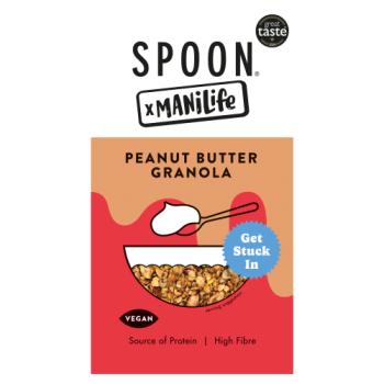 Spoon x Manilife Peanut Butter Granola 400g
