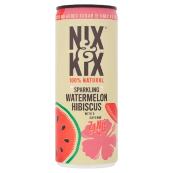 Nix&Kix Sparkling Watermelon Hibiscus 250ml