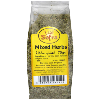 Sofra Mixed Herbs 70g 