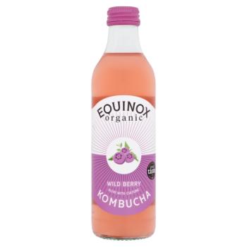 Equinox Organic Wild Berry Kombucha 275ml