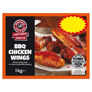 Rhode Island Chicken Shack BBQ Chicken Wings 1kg