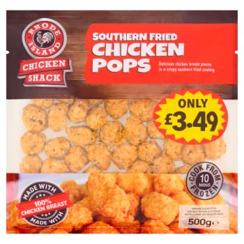 Rhode Island Southern Fried Chicken Pops 500g
