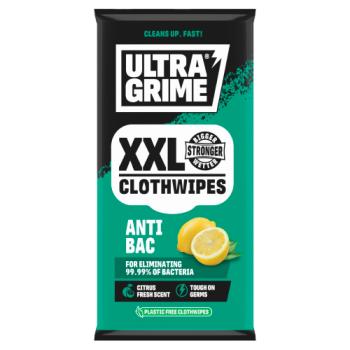 UltraGrime XXL Anti Bac Clothwipes