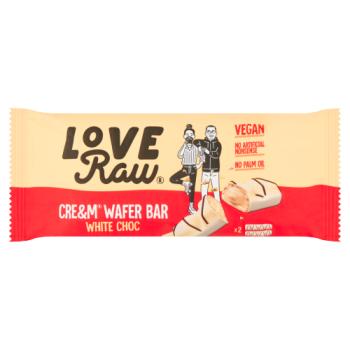 Love Raw Vegan Cream Wafer White