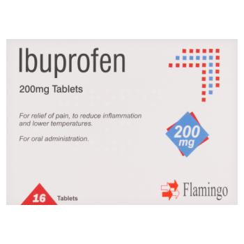 Flamingo Ibuprofen 200mg Tablets
