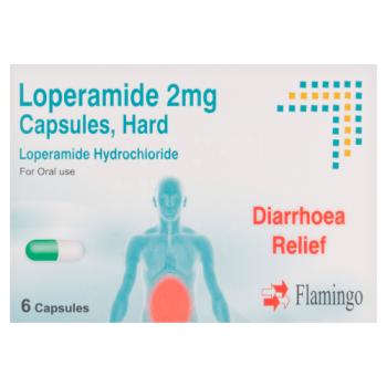 Flamingo Loperamide 2mg 6 Capsules