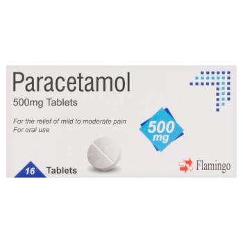 Flamingo Paracetamol 500mg 16 Tablets