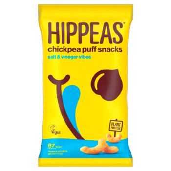Hippeas Chickpea Puff Snacks Salt & Vinegar Vibes 78g