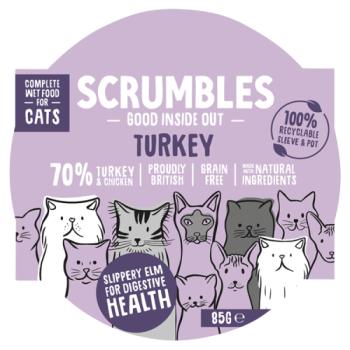 Scrumbles Wet Cat Food Turkey