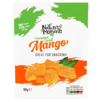 Nature's Moments Premium Dried Mango 100g