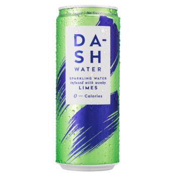 DASH Sparkling Water Infused with Wonky Limes 330ml