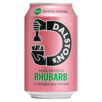 Dalston's Real Squeezed Rhubarb & Sparkling Water 330ml