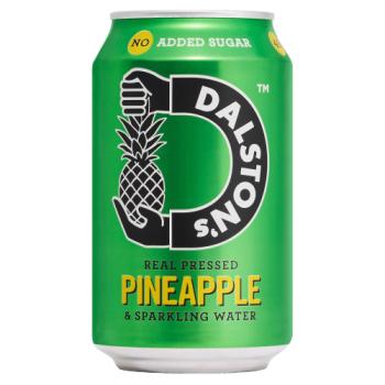 Dalston's Real Pressed Pineapple & Sparkling Water 330ml