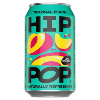 Hip Pop Tropical Peach 330ml