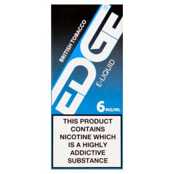 Edge British Tobacco E-liquid 6mg/ml 10ml