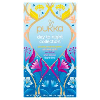 Pukka Day to Night Collection 20 Herbal Tea Sachets 32.4g