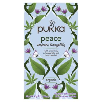 Pukka Peace Organic 20 Herbal Tea Sachets 30g