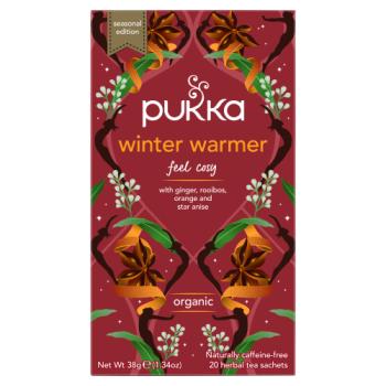 Pukka 20 Seasonal Edition Organic Winter Warmer Herbal Tea Sachets 38g
