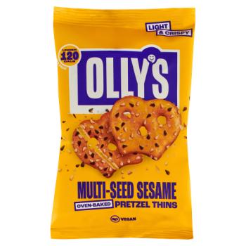 Olly's Multi-Seed Sesame Pretzel Thins 35g