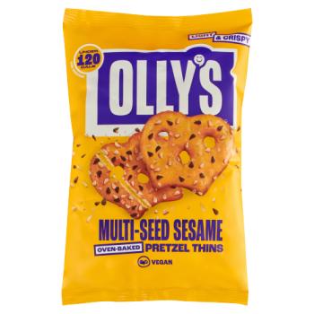 Olly's Multi-Seed Sesame Pretzel Thins 140g