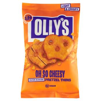 Olly's Oh So Cheesy Oven-Baked Pretzel Thins 35g