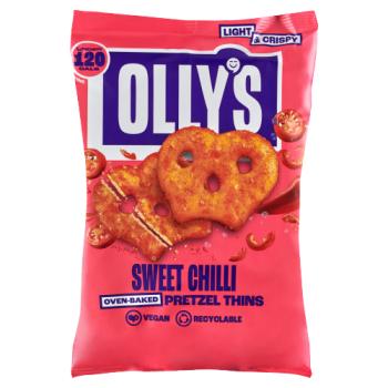 Olly's Sweet Chilli Oven-Baked Pretzel Thins 140g