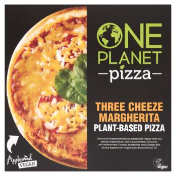 One Planet Vegan Three Cheese Pizza