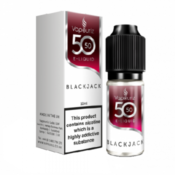 Vapouriz 50/50 Blackjack E-Liquid 6mg 10ml 