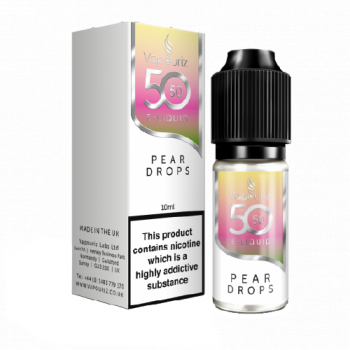 Vapouriz 50/50 Pear Drops E-Liquid 6mg 10ml 