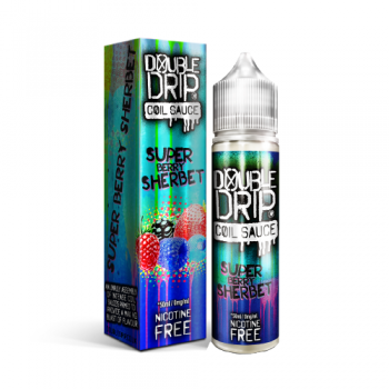 Double Drip Super Berry Sherbet E-Liquid 0mg 50ml 