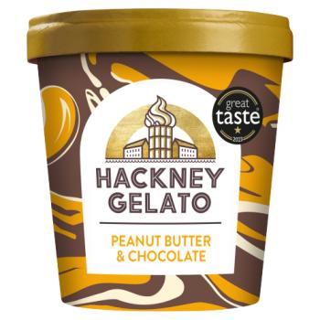 Hackney Gelato Peanut Butter & Chocolate 460ml