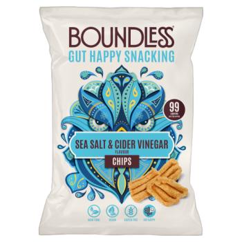 Boundless Sea Salt & Cider Vinegar Flavour Chips 80g