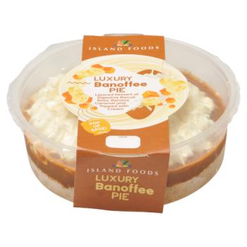 Island Foods Luxury Banoffee Pie 450g
