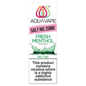 Aqua Vape - Fresh Menthol Nic Salt  (20