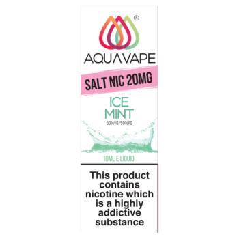 Aqua Vape - Ice Mint Nic Salt  (20mg)