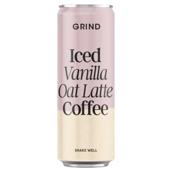 Grind Iced Vanilla Oat Latte Coffee 250ml