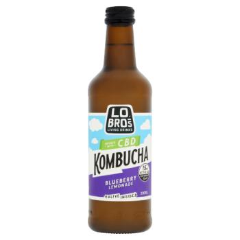 Lo Bros Blueberry Cbd Kombucha 330ml