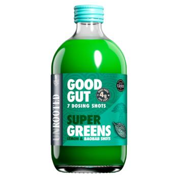 UNROOTED Super Greens Lemon & Baobab Shots 420ml
