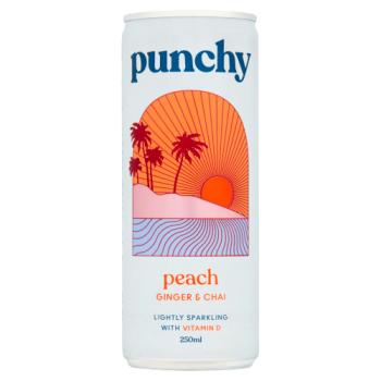 Punchy Peach, Ginger & Chai 250ml