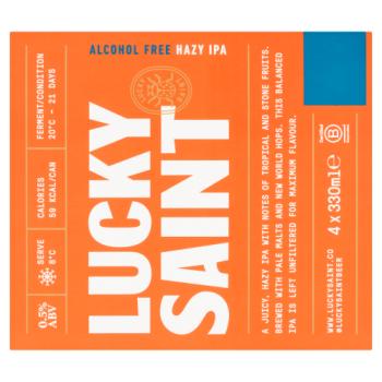 Lucky Saint Hazy IPA 4 x 330ml