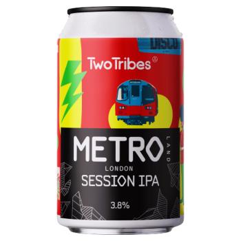 Two Tribes Metro Land Session IPA 330ml