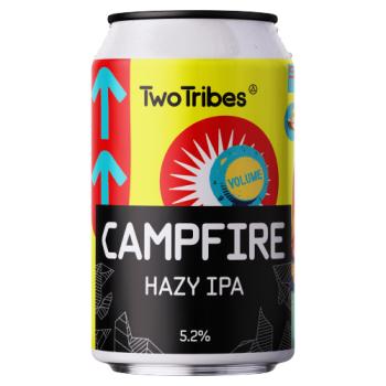 Two Tribes Campfire Hazy IPA 330ml