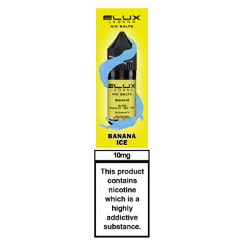 Elux Legend Nic Salts Banana Ice 10mg