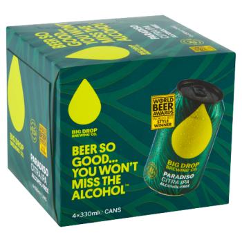 Big Drop Brewing Co. Paradiso Citra IPA 4 x 330ml