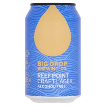 Big Drop Brewing Co. Reef Point Craft Lager 330ml