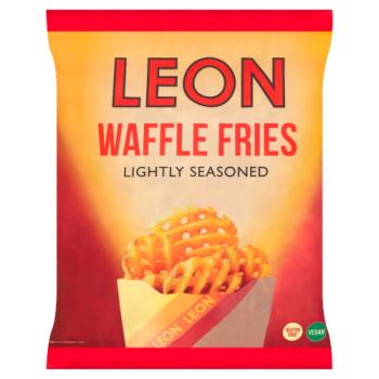 LEON Lightly Seasoned Waffle Fries 550g