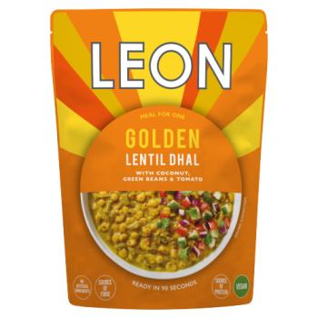 LEON Golden Lentil Dhal with Coconut, Green Beans & Tomato 250g